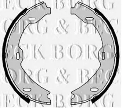 Комплект тормозных колодок BORG & BECK купить