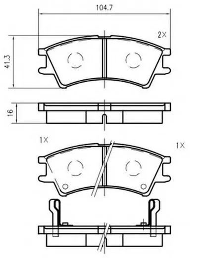 Комплект тормозных колодок, дисковый тормоз VEMA купить