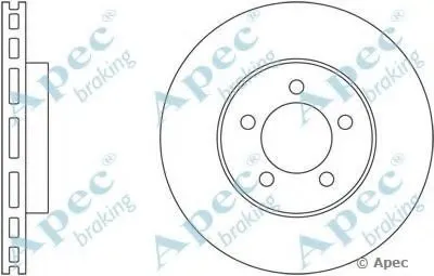 Тормозной диск APEC braking купить