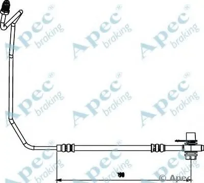 Тормозной шланг APEC braking купить