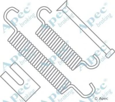 Комплектующие, тормозная колодка APEC braking купить