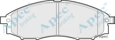 Комплект тормозных колодок, дисковый тормоз APEC braking купить