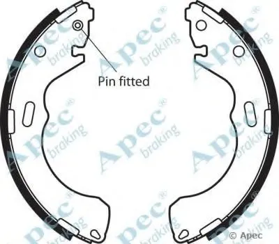 Тормозные колодки APEC braking купить