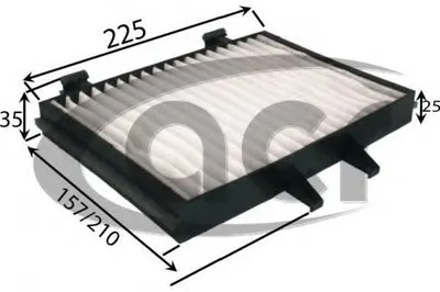 Фильтр, воздух во внутренном пространстве ACR купить