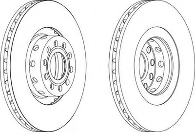 Тормозной диск PREMIER FERODO купить