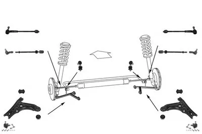 Рулевое управление; Подвеска колеса MEYLE купить