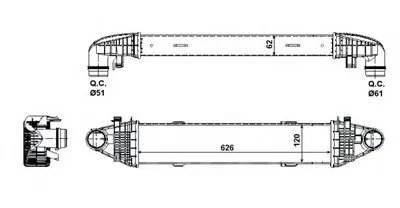 Интеркулер NRF купить