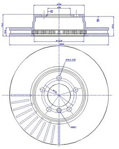 Тормозной диск HC CAR купить