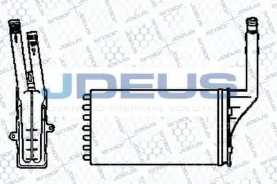 Теплообменник, отопление салона JDEUS купить
