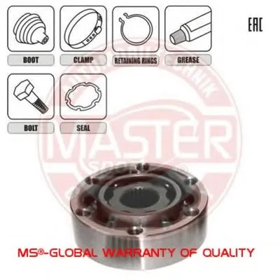 Шарнирный комплект, приводной вал MASTER-SPORT купить