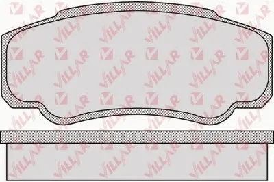 Комплект тормозных колодок, дисковый тормоз VILLAR купить