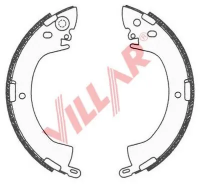 Комплект тормозных колодок VILLAR купить
