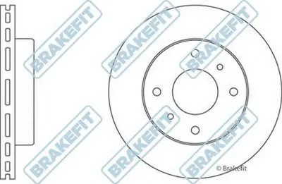 Тормозной диск Brake Fit APEC braking купить