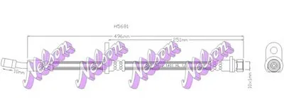 Тормозной шланг BROVEX-NELSON купить