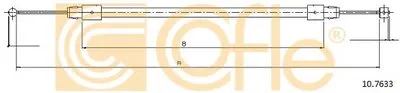 Трос, стояночная тормозная система COFLE купить