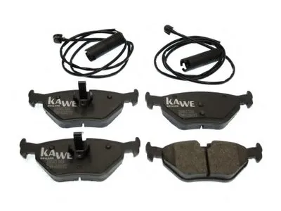 Комплект тормозных колодок, дисковый тормоз KAWE купить