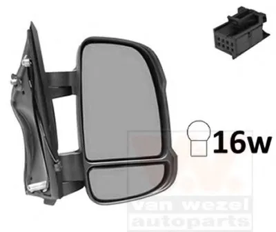 Наружное зеркало VAN WEZEL купить