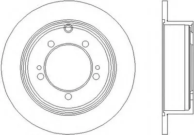 Тормозной диск HELLA купить