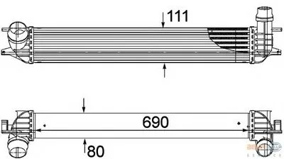 Интеркулер BEHR HELLA SERVICE HELLA купить