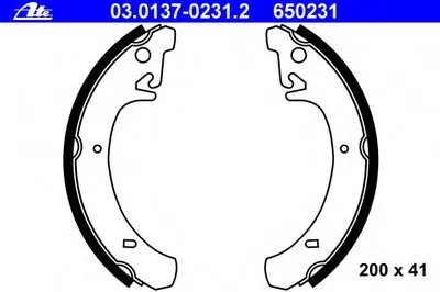 Комплект тормозных колодок ATE купить