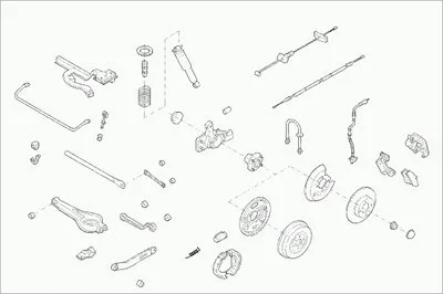 Рулевое управление; Подвеска колеса BOGE купить