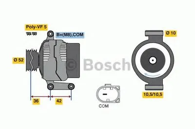 Генератор BOSCH купить