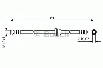Тормозной шланг BOSCH купить