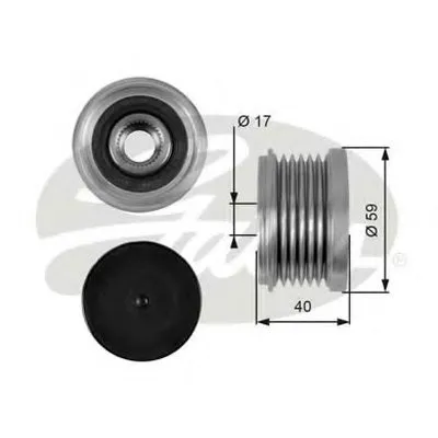 Механизм свободного хода генератора DriveAlign® GATES купить