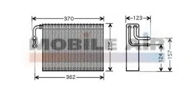 Испаритель, кондиционер VAN WEZEL купить