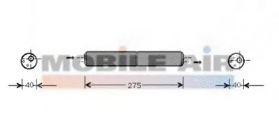 Осушитель, кондиционер VAN WEZEL купить