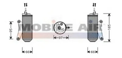 Осушитель, кондиционер VAN WEZEL купить