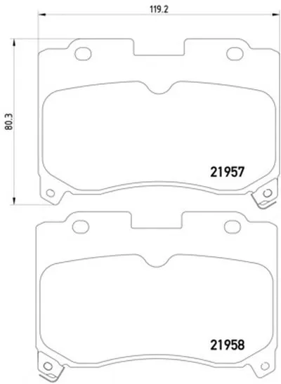 Комплект тормозных колодок, дисковый тормоз MINTEX купить