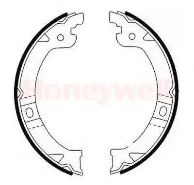 Комплект тормозных колодок, стояночная тормозная система JURID купить