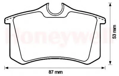 Комплект тормозных колодок, дисковый тормоз JURID купить