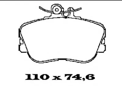 Комплект тормозных колодок, дисковый тормоз FTE купить