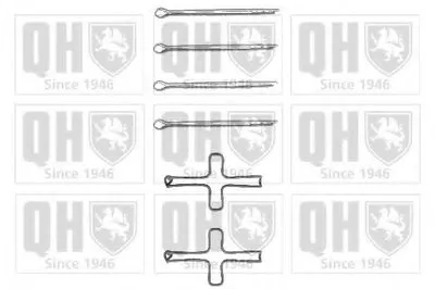 Комплектующие, колодки дискового тормоза QUINTON HAZELL купить