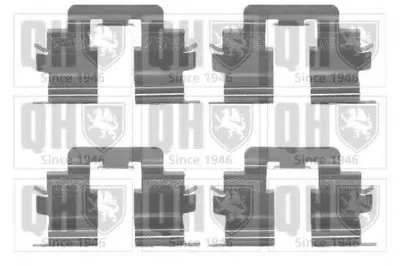 Комплектующие, колодки дискового тормоза QUINTON HAZELL купить