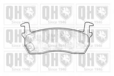Комплект тормозных колодок, дисковый тормоз QUINTON HAZELL купить