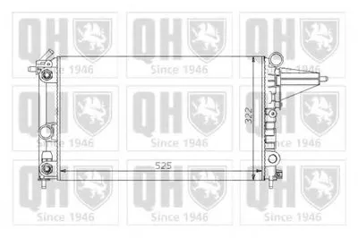 Радиатор, охлаждение двигателя QUINTON HAZELL купить