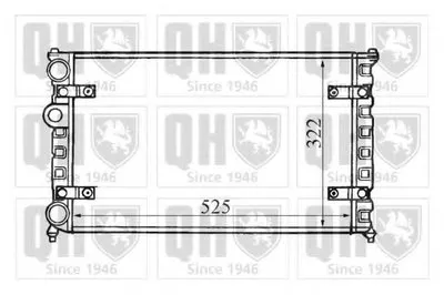 Радиатор, охлаждение двигателя QUINTON HAZELL купить