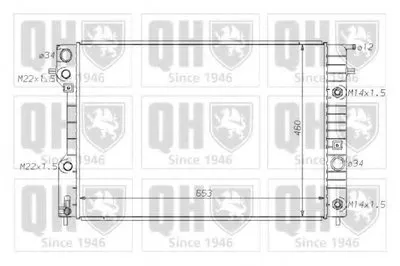 Радиатор, охлаждение двигателя QUINTON HAZELL купить