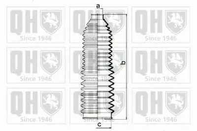 Комплект пылника, рулевое управление QUINTON HAZELL купить