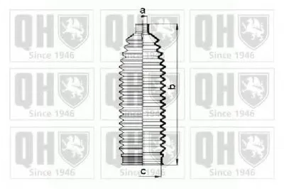 Комплект пылника, рулевое управление QUINTON HAZELL купить