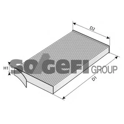 Фильтр, воздух во внутренном пространстве FRAM купить