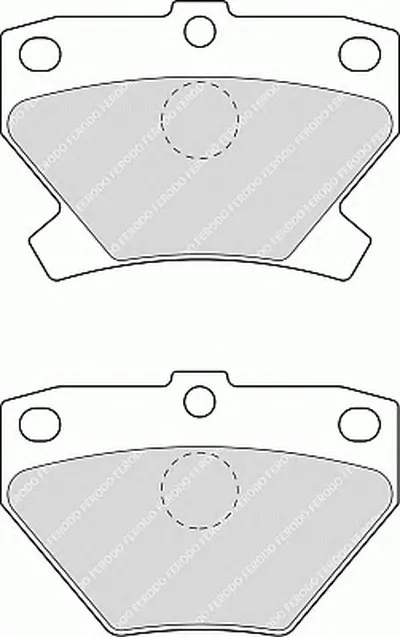 Комплект тормозных колодок, дисковый тормоз PREMIER FERODO купить