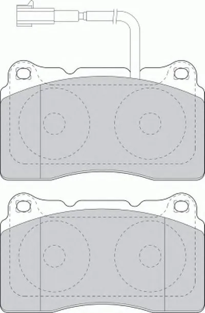 Комплект тормозных колодок, дисковый тормоз PREMIER FERODO купить