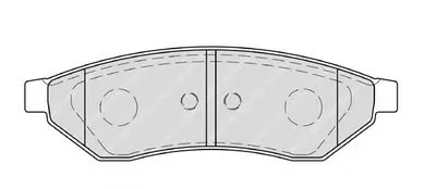Комплект тормозных колодок, дисковый тормоз PREMIER FERODO купить
