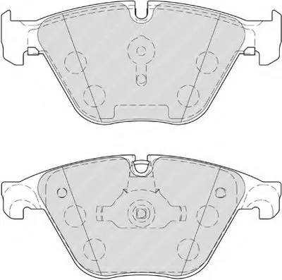 Комплект тормозных колодок, дисковый тормоз PREMIER FERODO купить