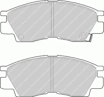 Комплект тормозных колодок, дисковый тормоз PREMIER FERODO купить