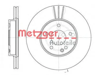 Тормозной диск REMSA METZGER купить